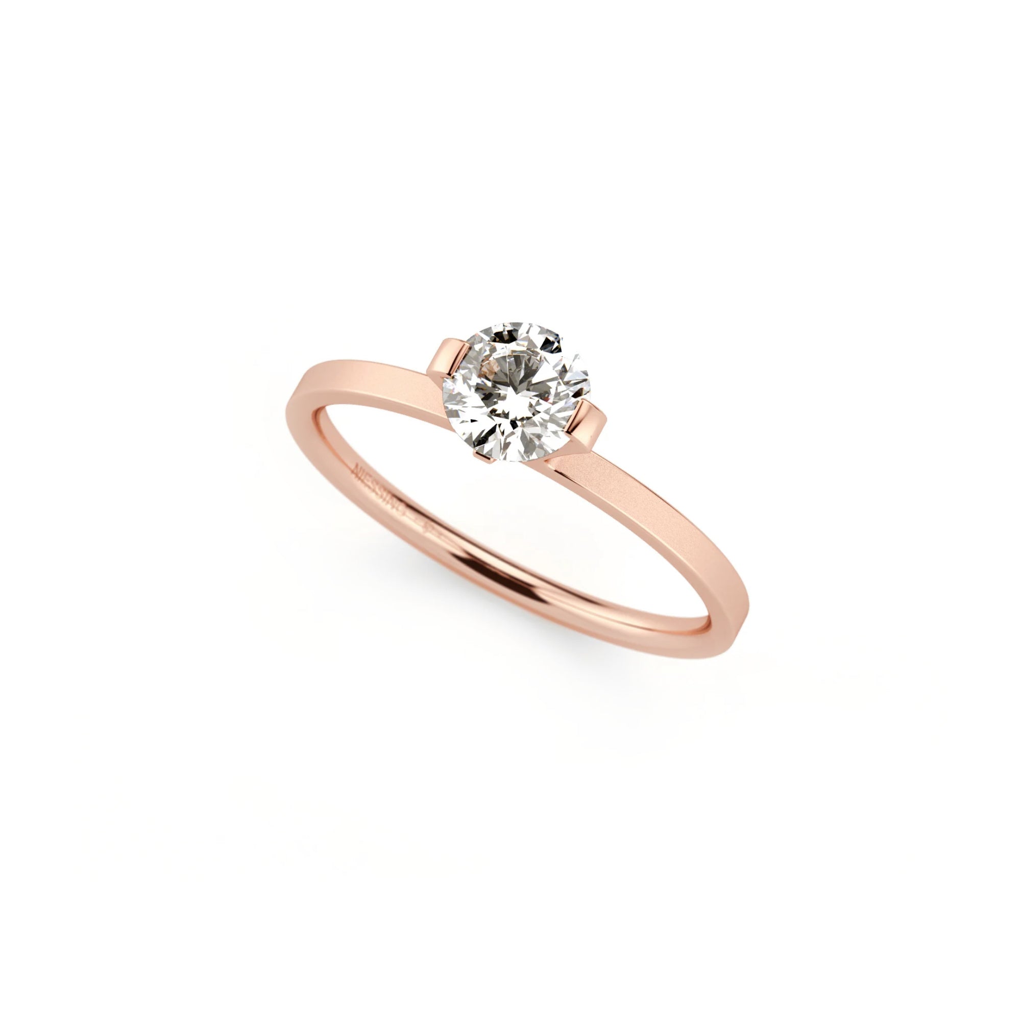 Niessing Princess Ring - N301960-0.5ct (5ct-gvs2-velvet-sug) mit Diamant