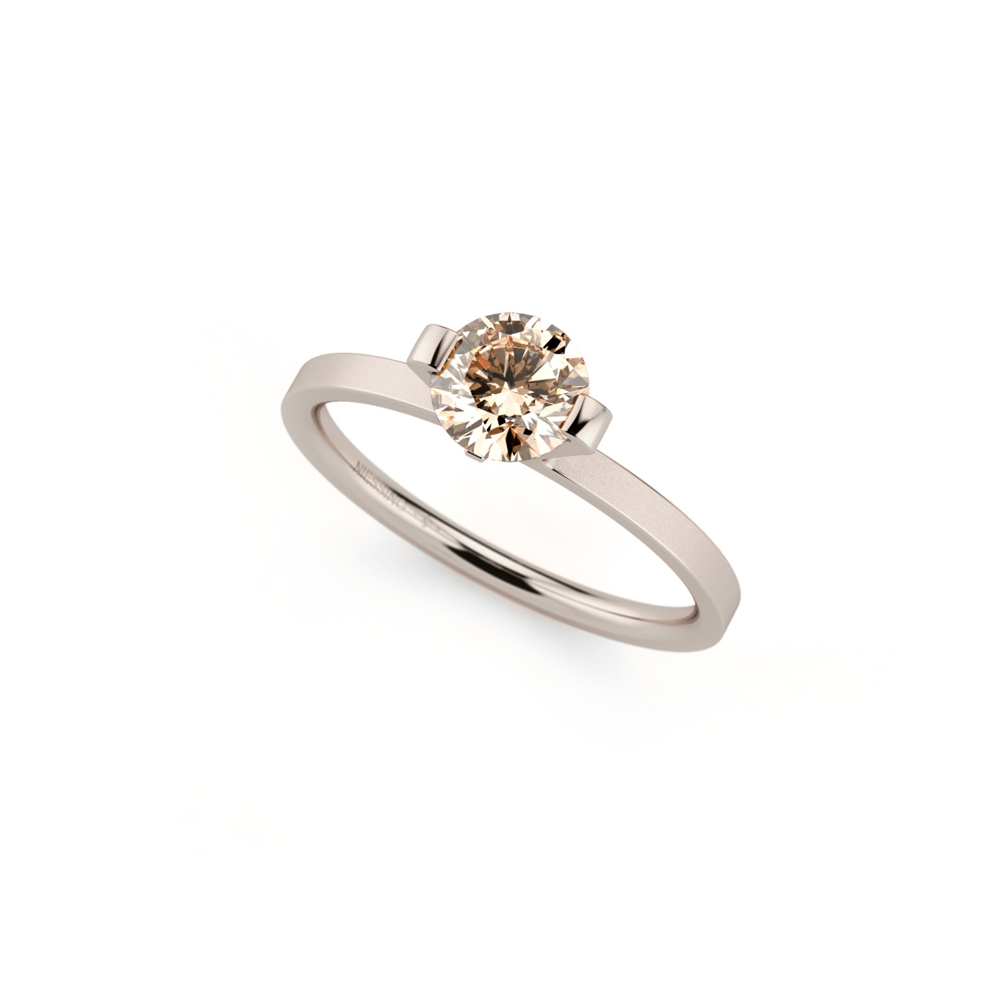 Niessing Princess Ring - N301960-0.7ct (7ct-cinnamon-velvet-fg) mit Diamant