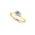 Niessing Princess Ring - N301960-0.7ct (7ct-gvs2-gloss-cy) mit Diamant
