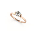 Niessing Princess Ring - N301960-0.7ct (7ct-gvs2-gloss-rw) mit Diamant