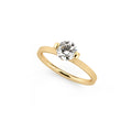 Niessing Princess Ring - N301960-0.7ct (7ct-gvs2-velvet-cy) mit Diamant