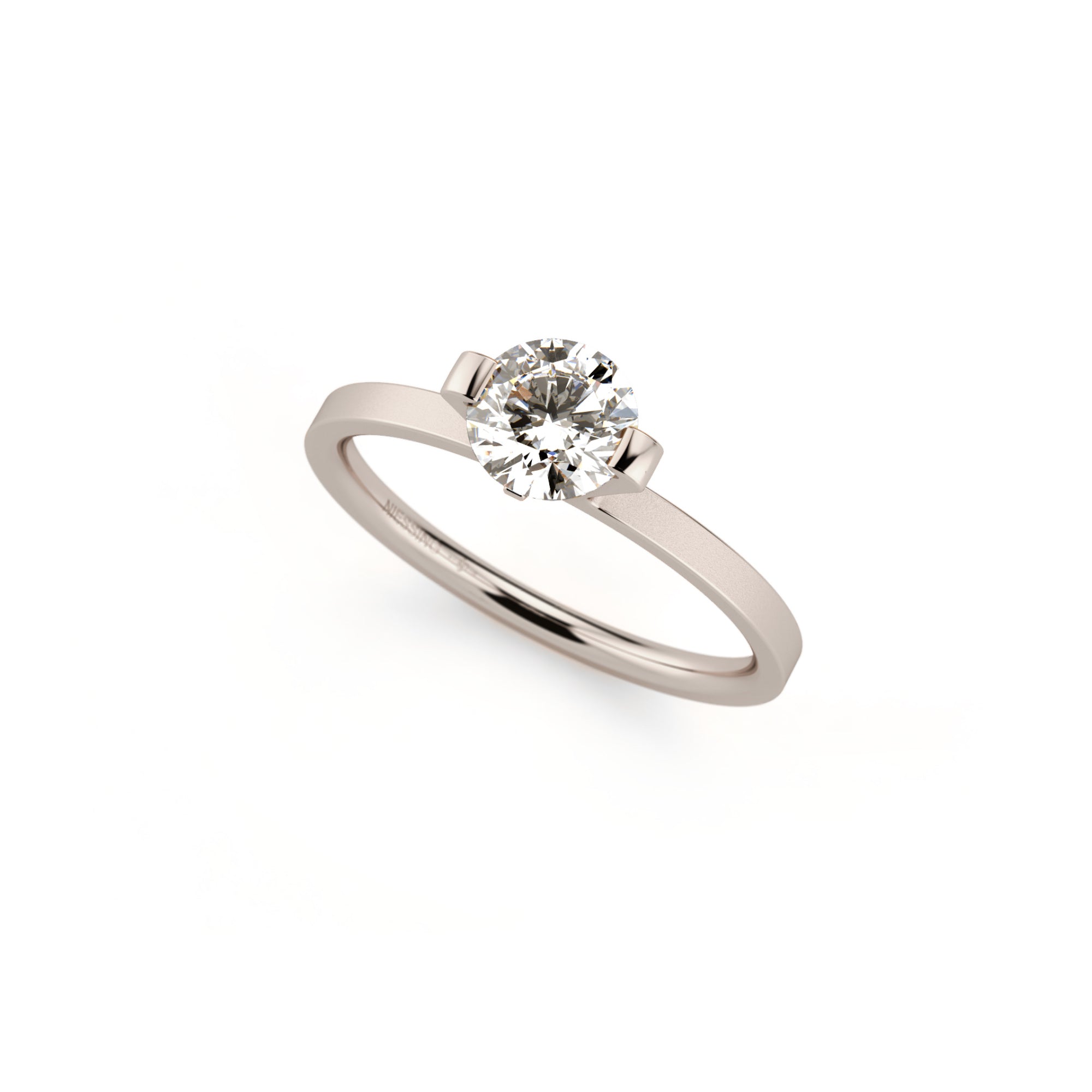 Niessing Princess Ring - N301960-0.7ct (7ct-gvs2-velvet-fg) mit Diamant