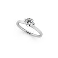 Niessing Princess Ring - N301960-0.7ct (7ct-gvs2-velvet-pt) aus Platin mit Diamant