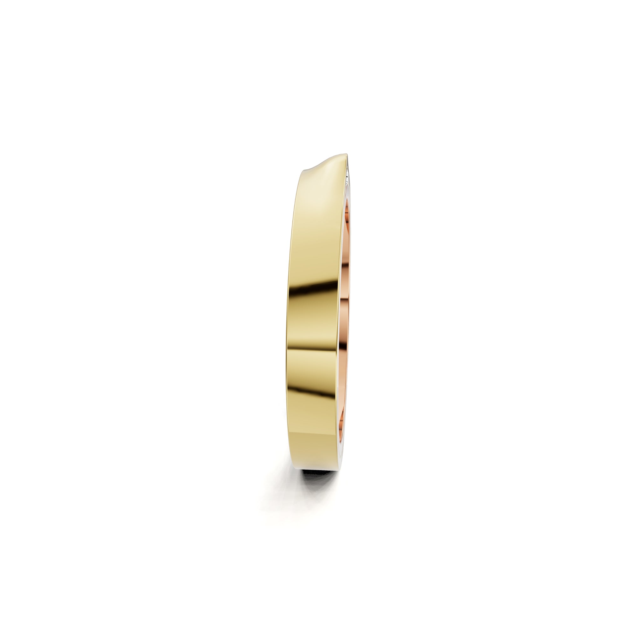 Niessing Refugium Trauring (N351536-3mm-gloss-cr-cy) mit Diamant
