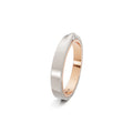 Niessing Refugium Trauring (N351536-3mm-gloss-cr-fg) mit Diamant
