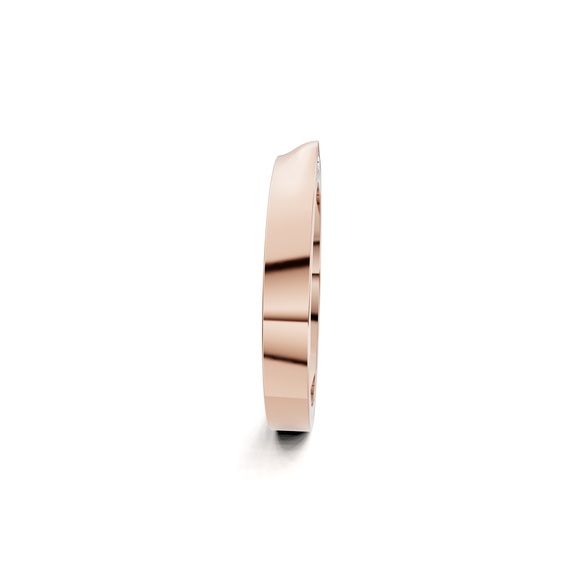 Niessing Refugium Trauring (N351536-3mm-gloss-rw-sug) mit Diamant