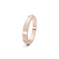 Niessing Refugium Trauring (N351536-3mm-gloss-sug-rw) mit Diamant