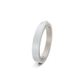 Niessing Refugium Trauring (N351536-3mm-nature-fg-pt) aus Platin mit Diamant