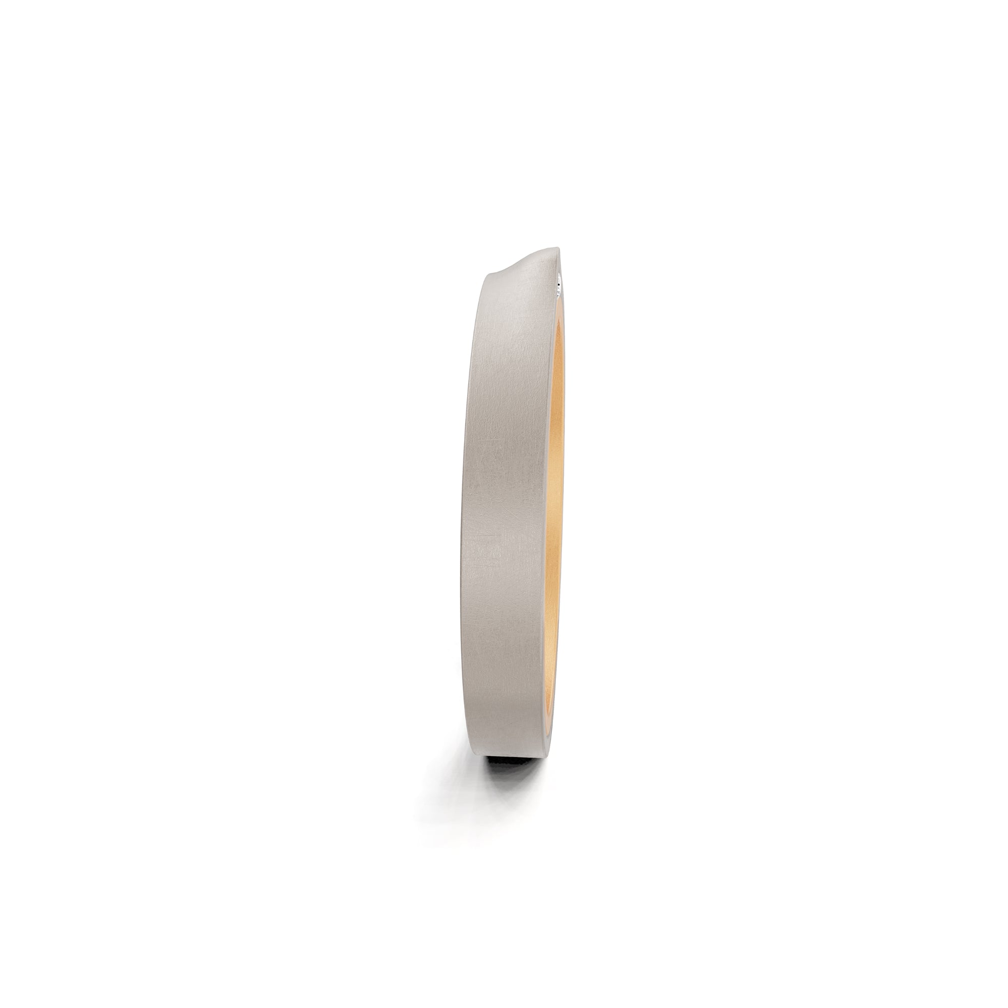 Niessing Refugium Trauring (N351536-3mm-nature-fr-fg) mit Diamant