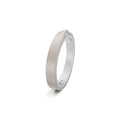Niessing Refugium Trauring (N351536-3mm-nature-pt-fg) aus Platin mit Diamant