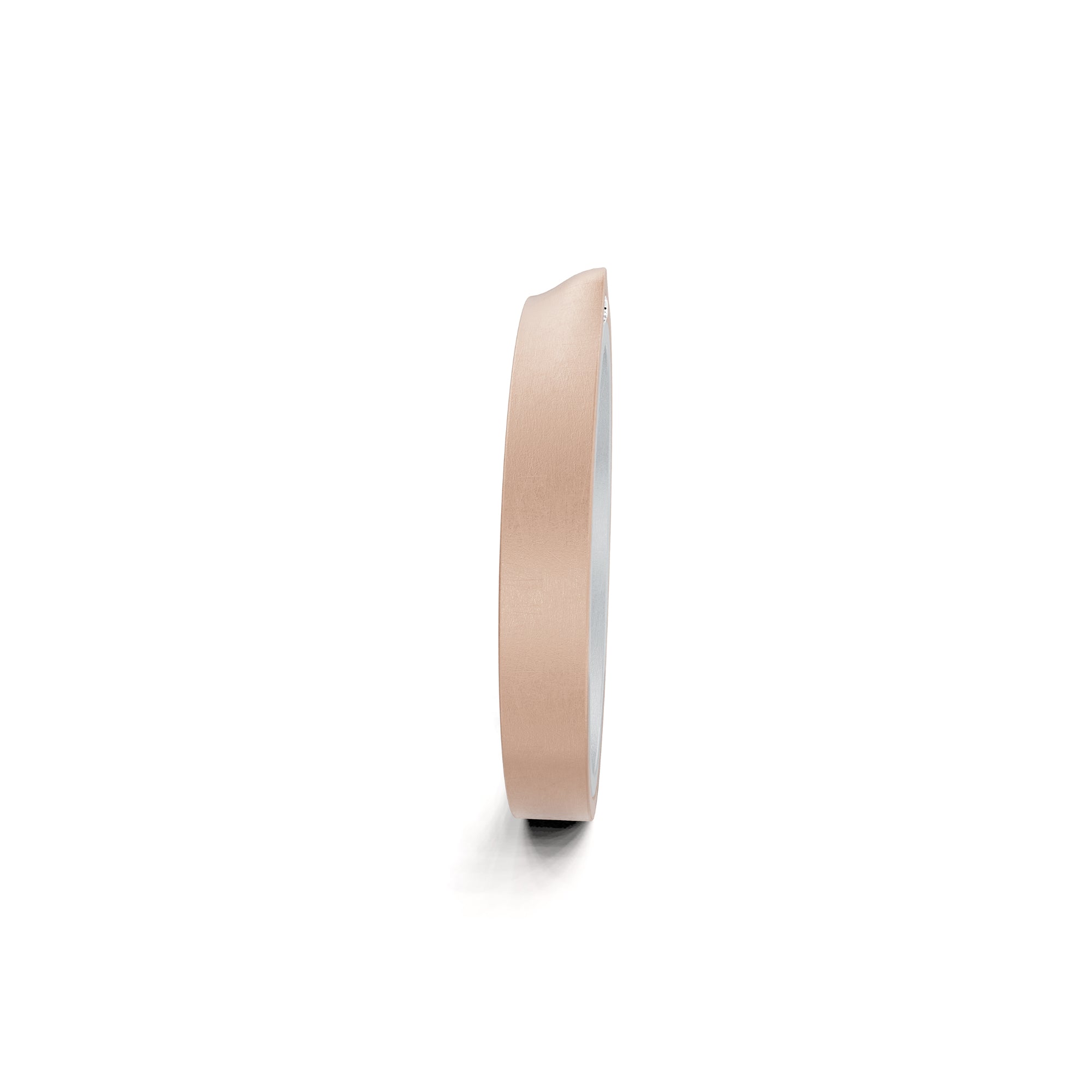 Niessing Refugium Trauring (N351536-3mm-nature-pt-rw) aus Platin mit Diamant