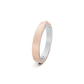 Niessing Refugium Trauring (N351536-3mm-nature-pt-sug) aus Platin mit Diamant