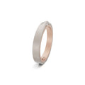Niessing Refugium Trauring (N351536-3mm-nature-rw-fg) mit Diamant