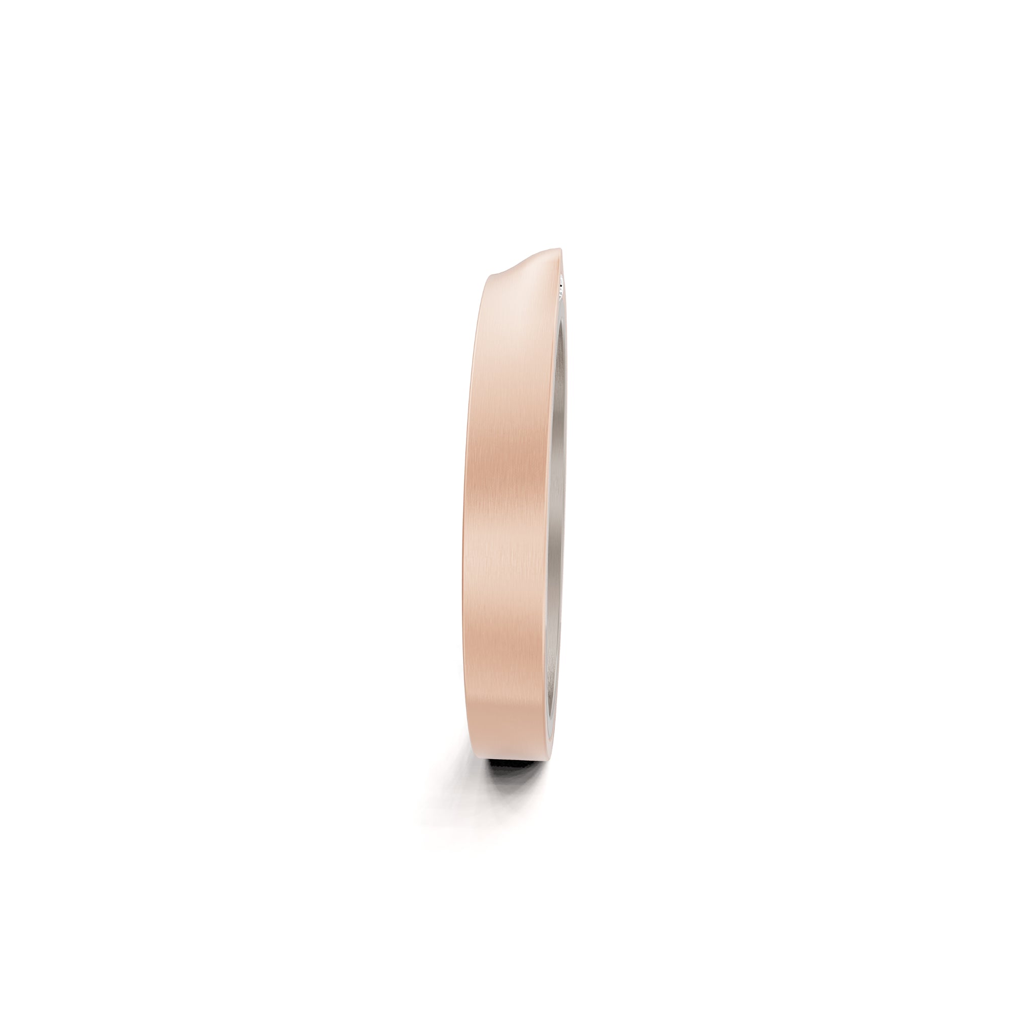 Niessing Refugium Trauring (N351536-3mm-satin-fg-sug) mit Diamant