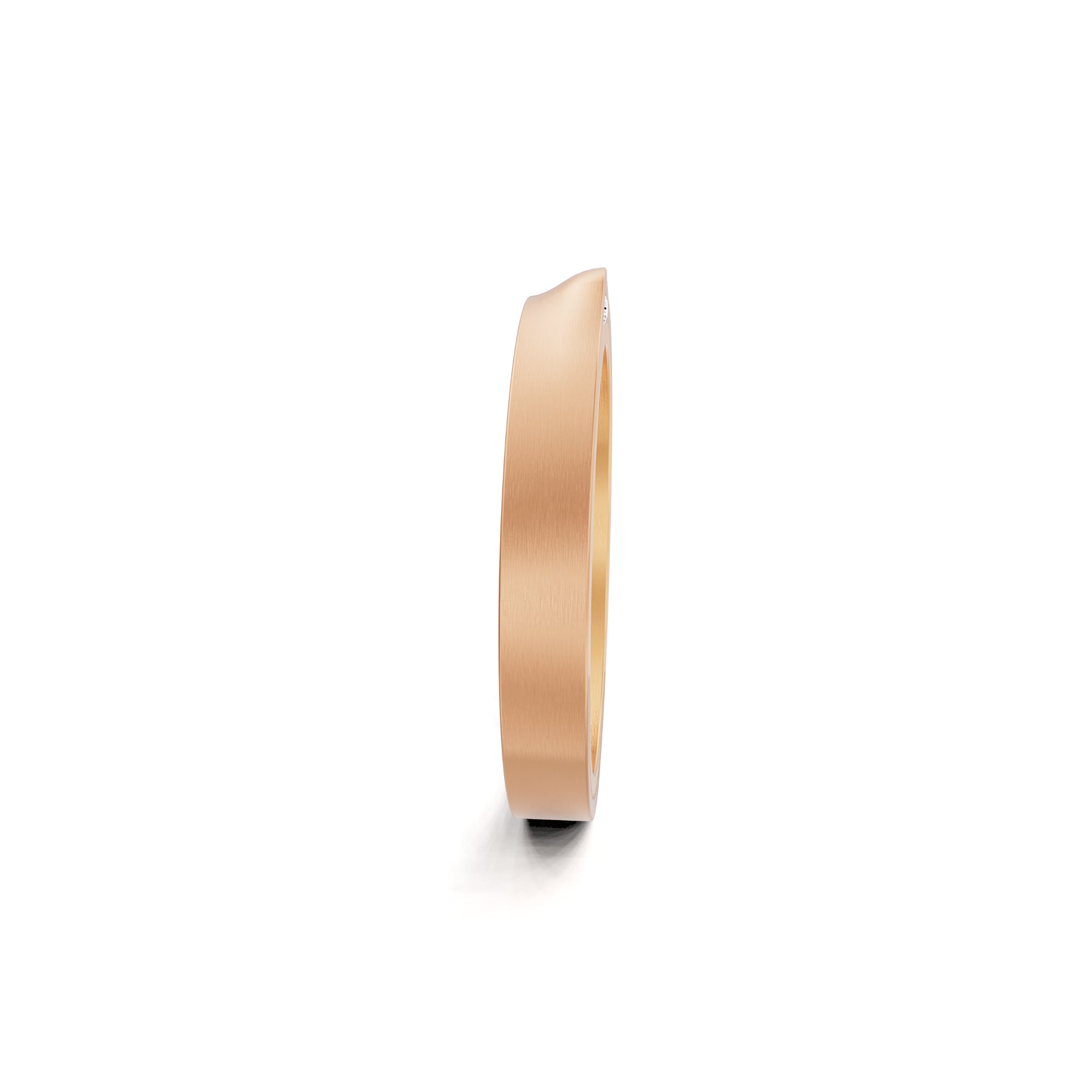 Niessing Refugium Trauring (N351536-3mm-satin-fr-cr) mit Diamant