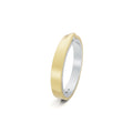 Niessing Refugium Trauring (N351536-3mm-satin-pt-cy) aus Platin mit Diamant
