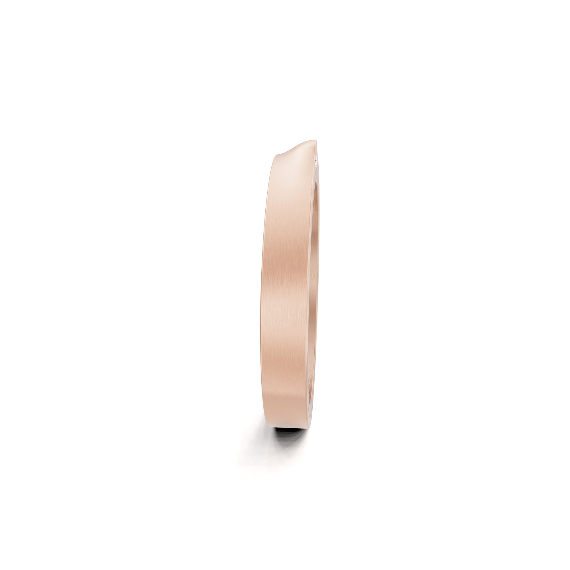 Niessing Refugium Trauring (N351536-3mm-satin-rw-sug) mit Diamant