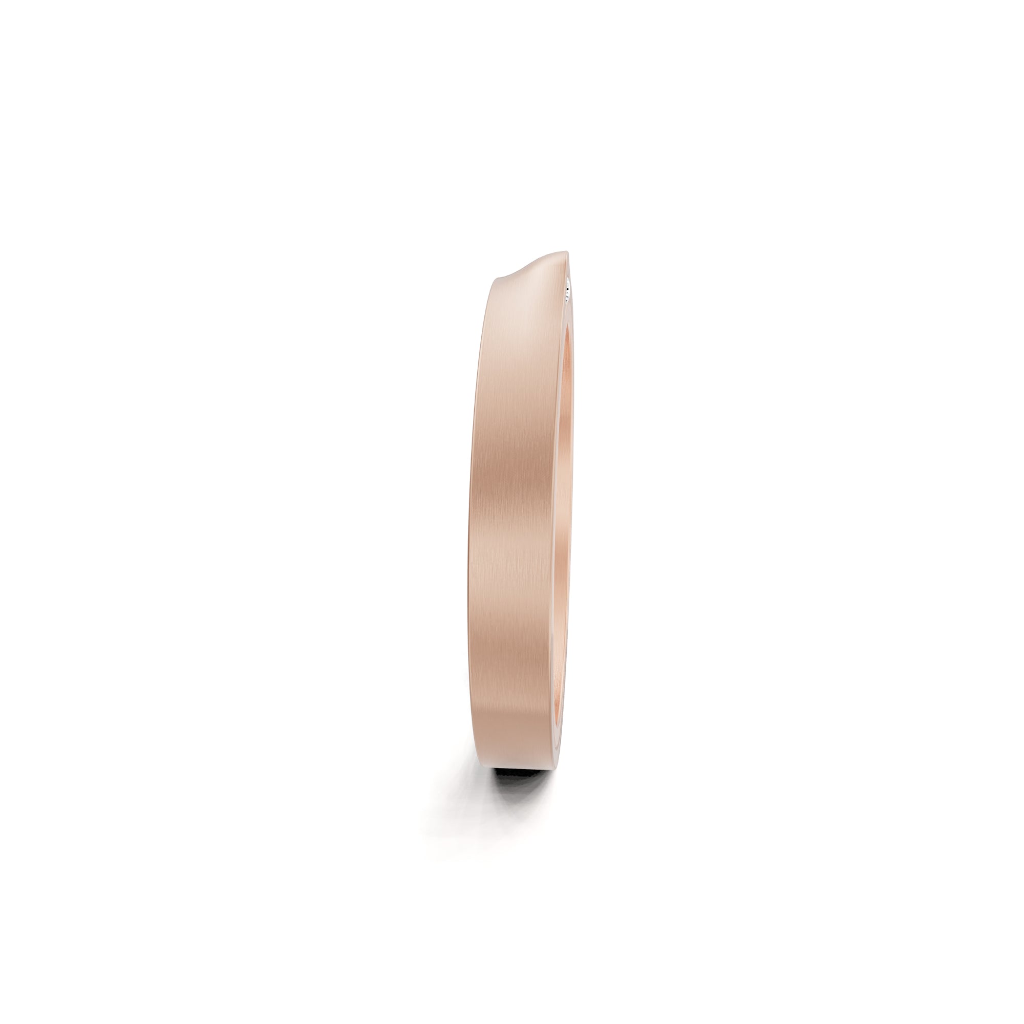 Niessing Refugium Trauring (N351536-3mm-satin-sug-rw) mit Diamant
