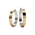 Niessing Refugium Trauringe - N351536-3.5mm (5mm-1br-gloss-pt-cy) aus Platin mit Diamant