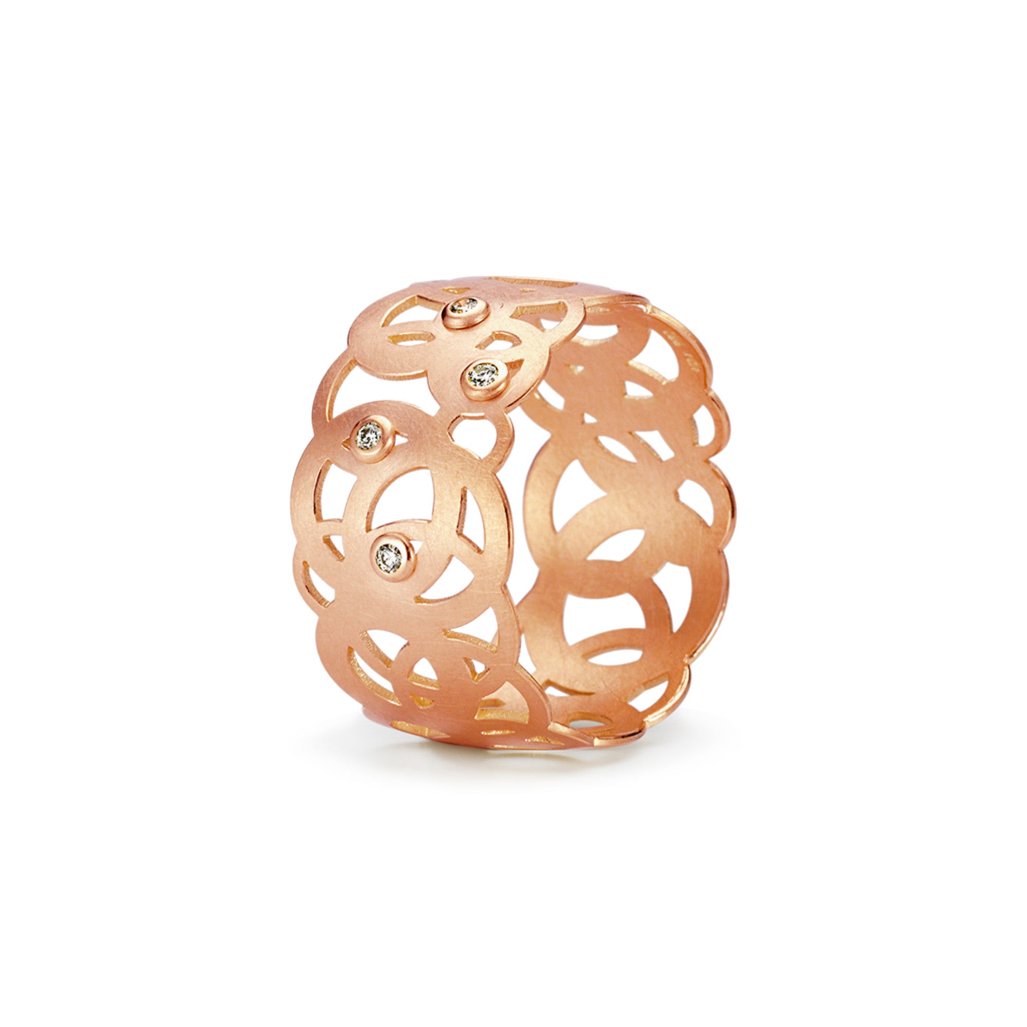 Niessing Roseum Ring (N281580-4br-cr) mit Diamant