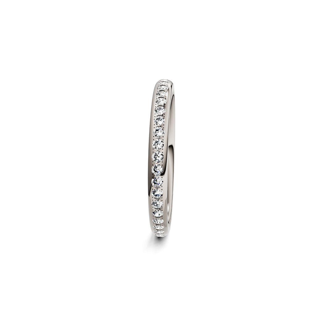 Niessing Satellite Colors oval Ring (N321570-46br-gvs2-gloss-fg) mit Diamant