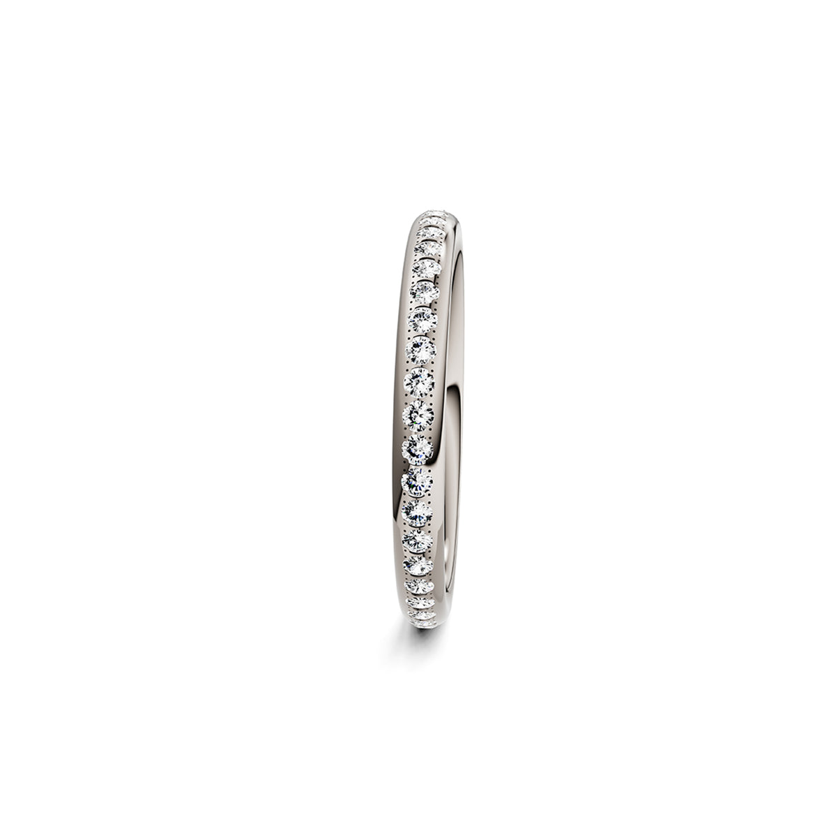 Niessing Satellite Colors oval Ring (N321570-46br-gvs2-gloss-fg) mit Diamant