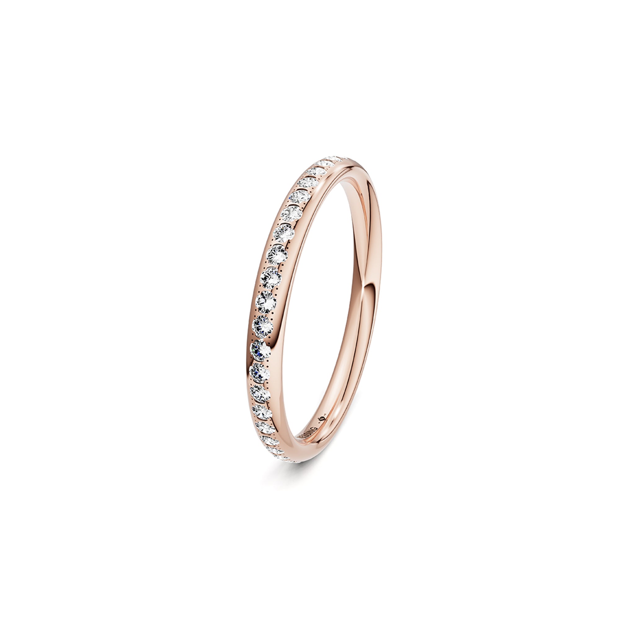 Niessing Satellite Colors oval Ring (N321570-46br-gvs2-gloss-sug) mit Diamant