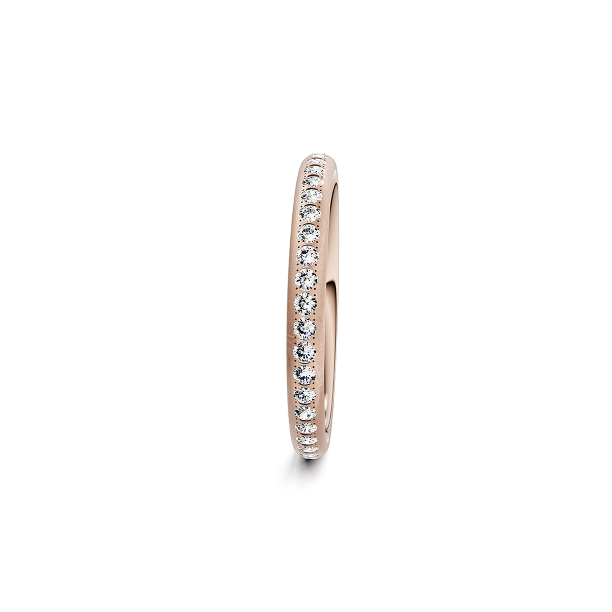 Niessing Satellite Colors oval Ring (N321570-46br-gvs2-nature-rw) mit Diamant