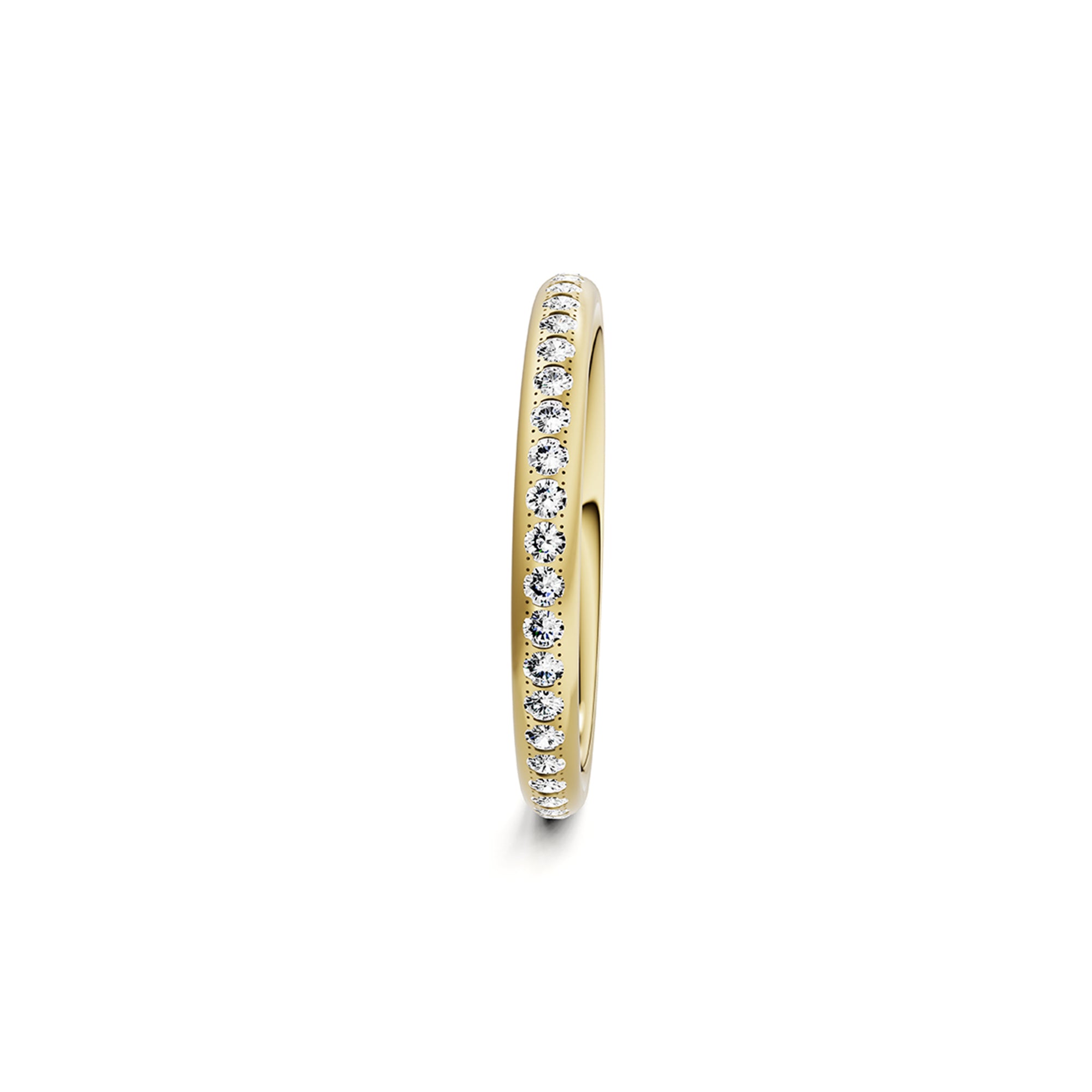Niessing Satellite Colors oval Ring (N321570-46br-gvs2-satin-cy) mit Diamant
