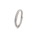 Niessing Satellite Colors oval Ring (N321570-46br-gvs2-satin-fg) mit Diamant