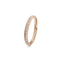 Niessing Satellite Colors oval Ring (N321570-46br-gvs2-velvet-cr) mit Diamant