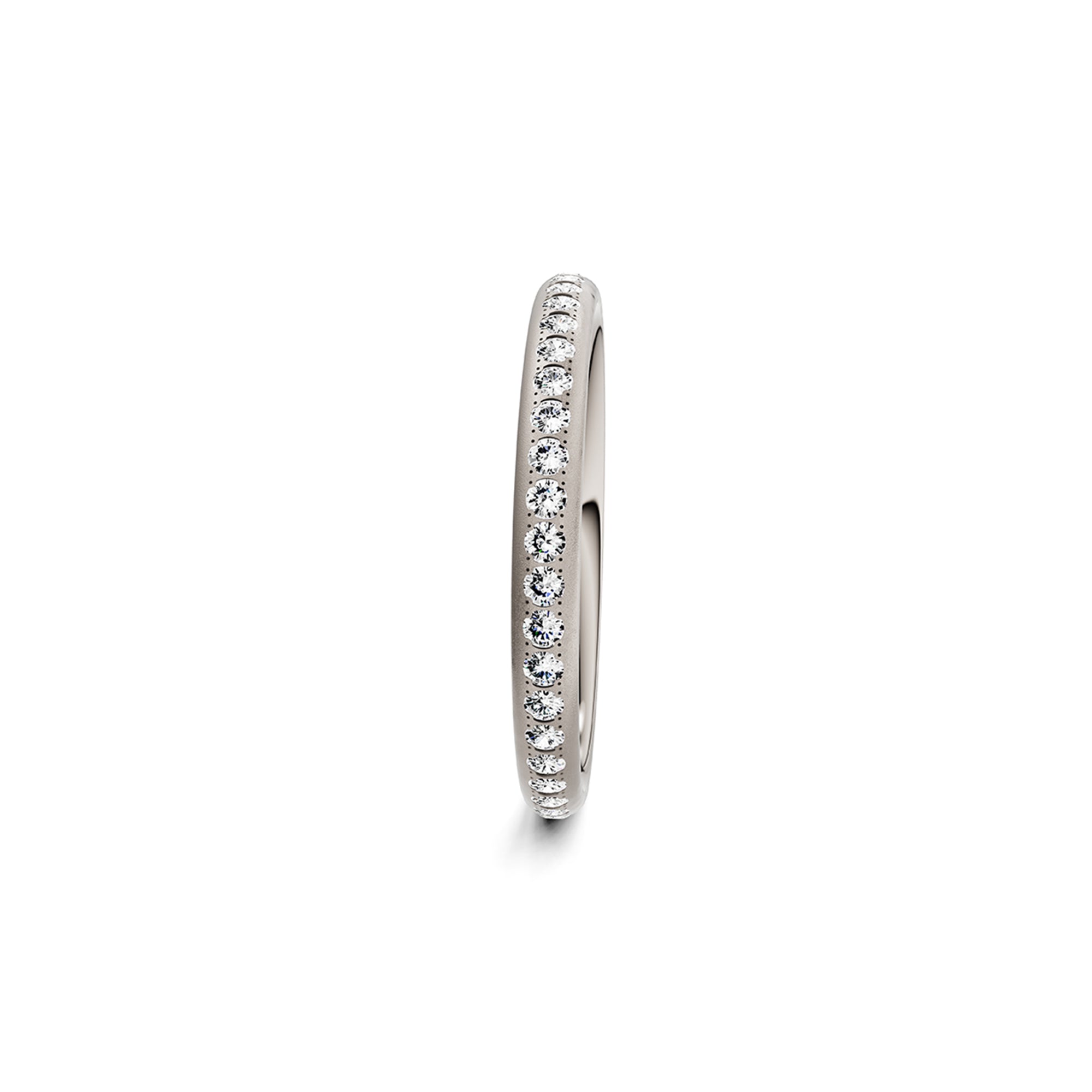 Niessing Satellite Colors oval Ring (N321570-46br-gvs2-velvet-fg) mit Diamant