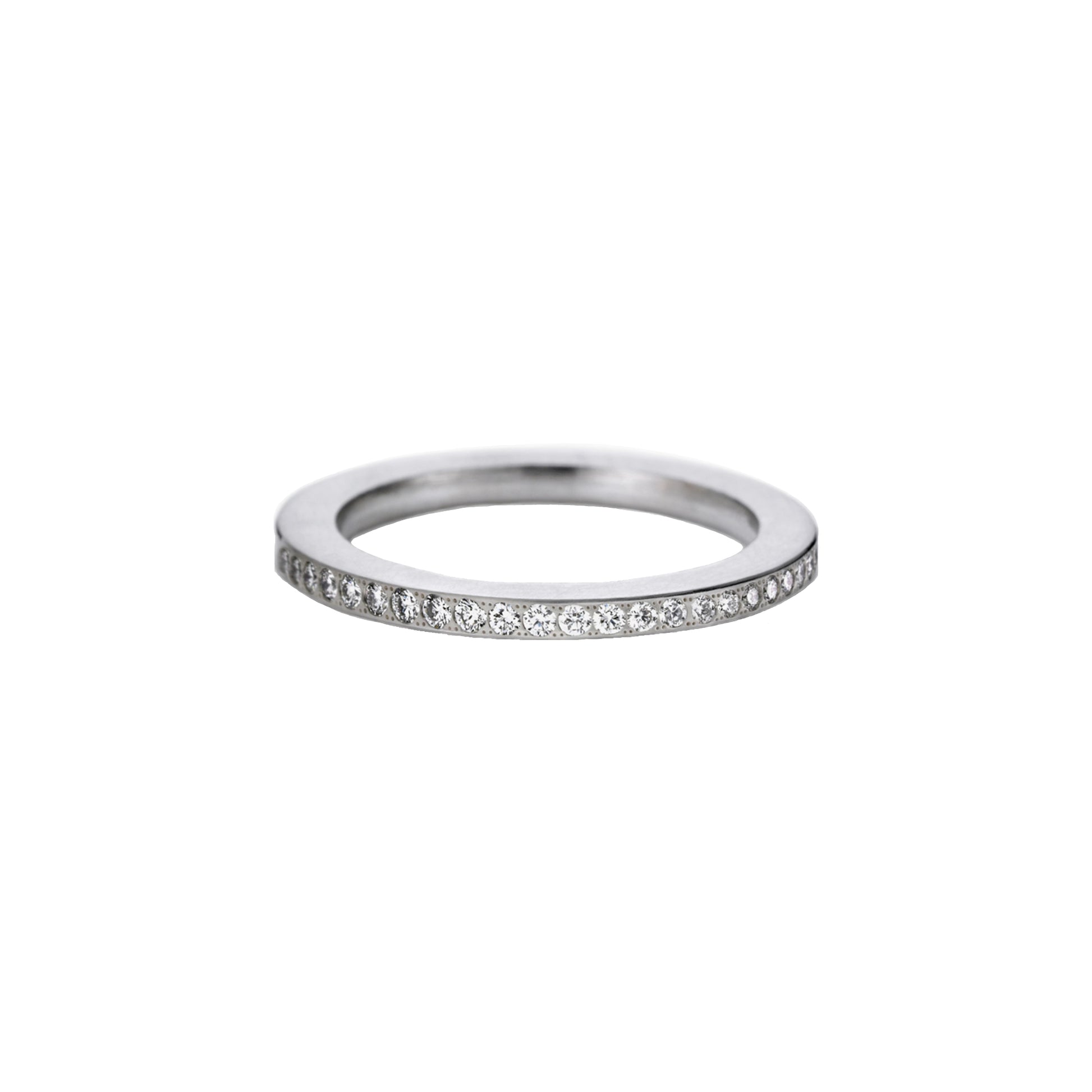 Satellite Colors rechteck Ring, Platin • Diamant von Niessing (N321581-pt)