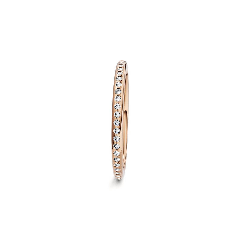 Niessing Satellite Fine Ring (N281970-gvs2-gloss-cr) mit Diamant