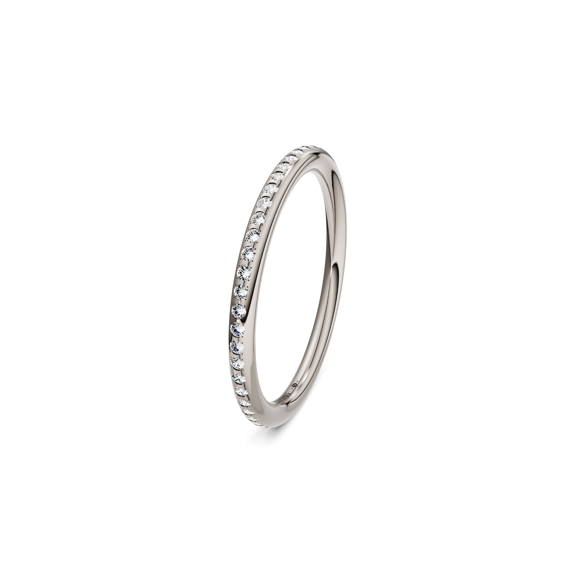 Niessing Satellite Fine Ring (N281970-gvs2-gloss-fg) mit Diamant