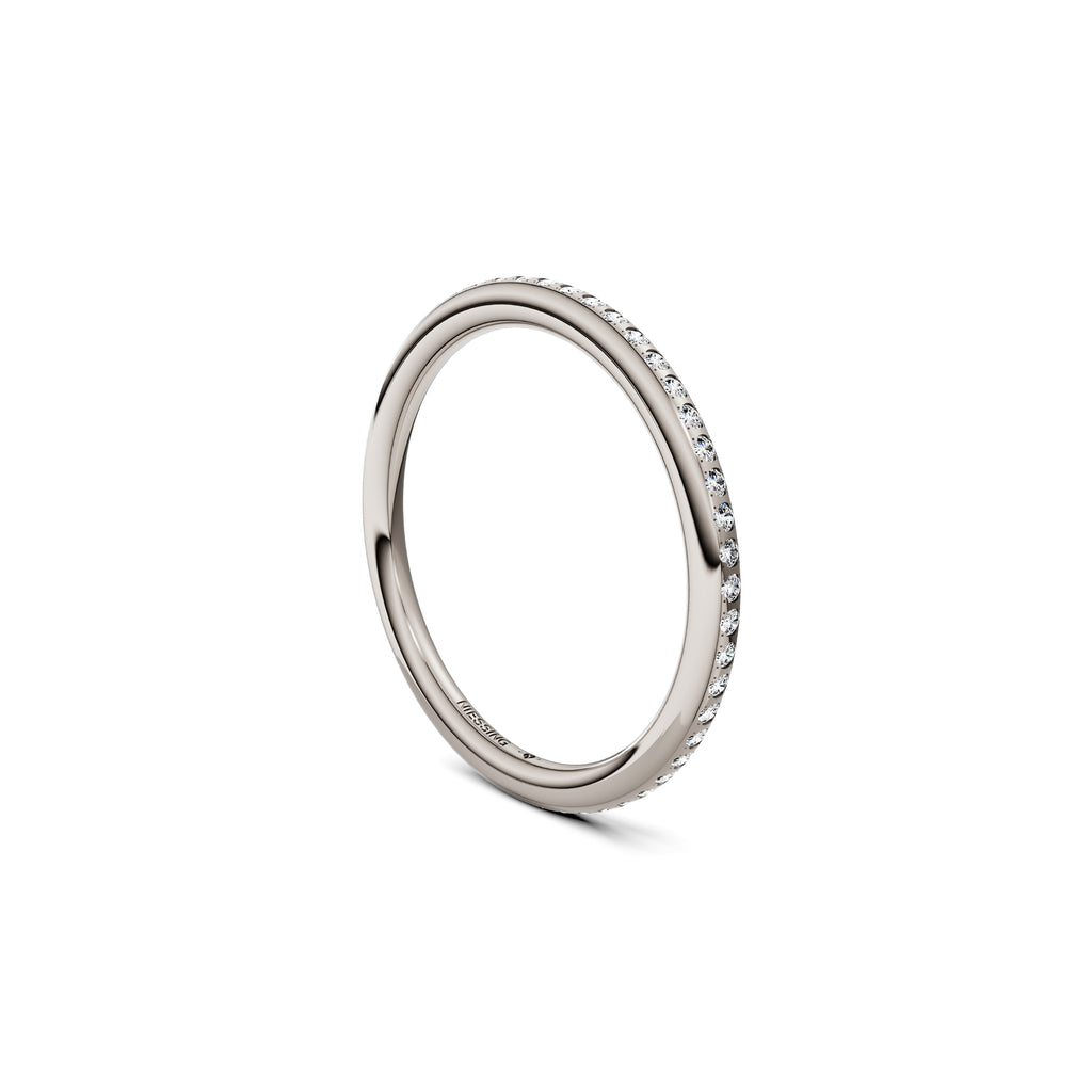 Niessing Satellite Fine Ring (N281970-gvs2-gloss-fg) mit Diamant