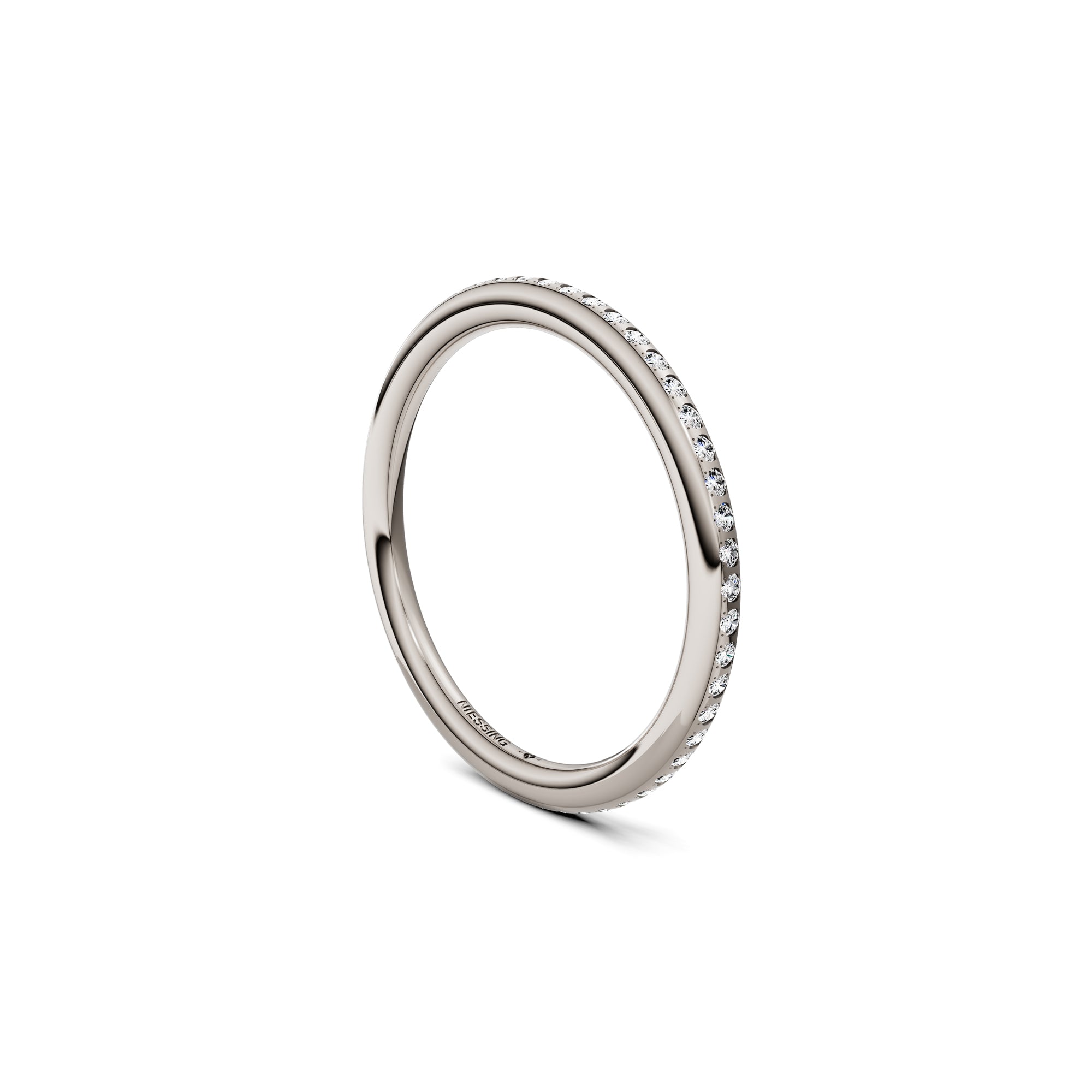 Niessing Satellite Fine Ring (N281970-gvs2-gloss-fg) mit Diamant