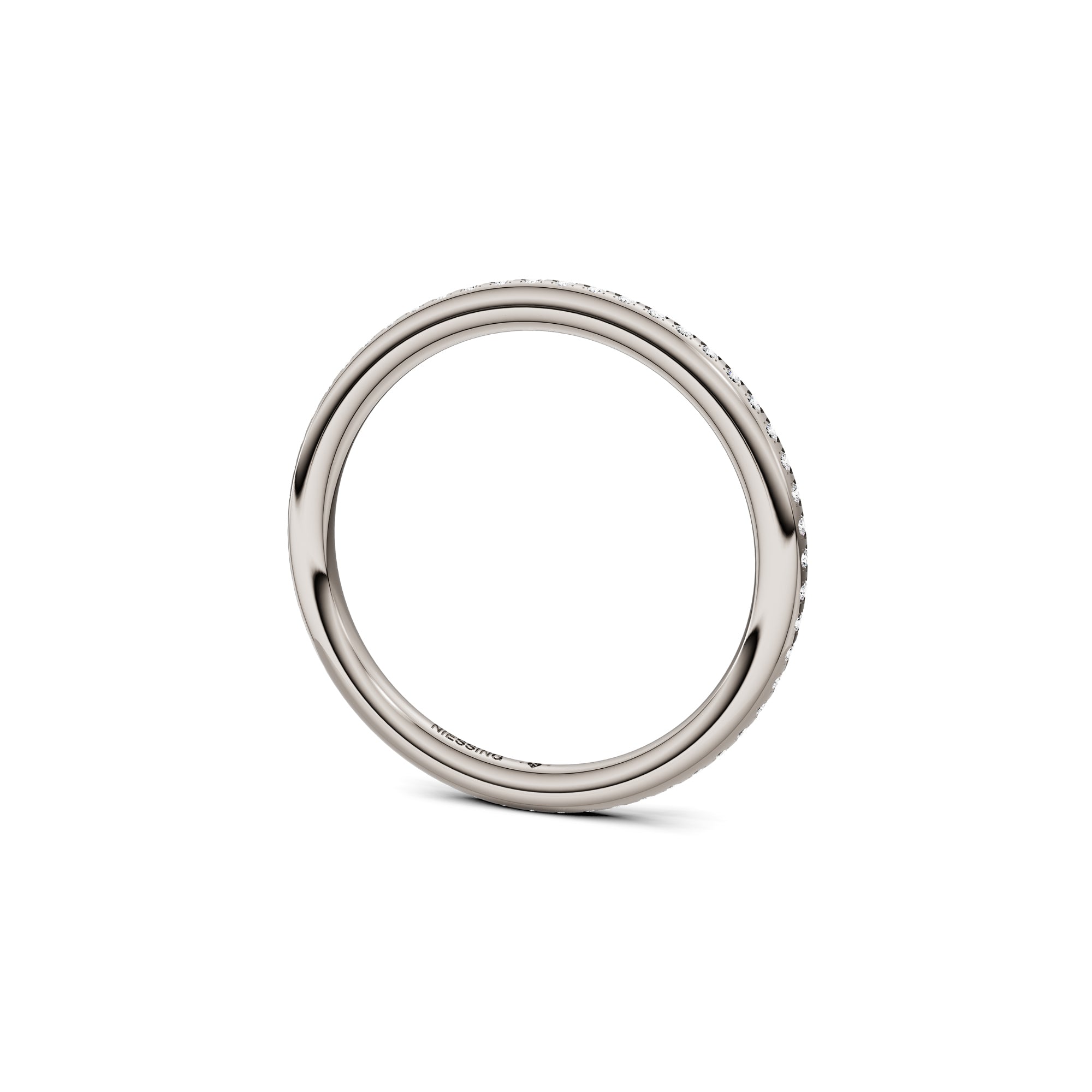 Niessing Satellite Fine Ring (N281970-gvs2-gloss-fg) mit Diamant