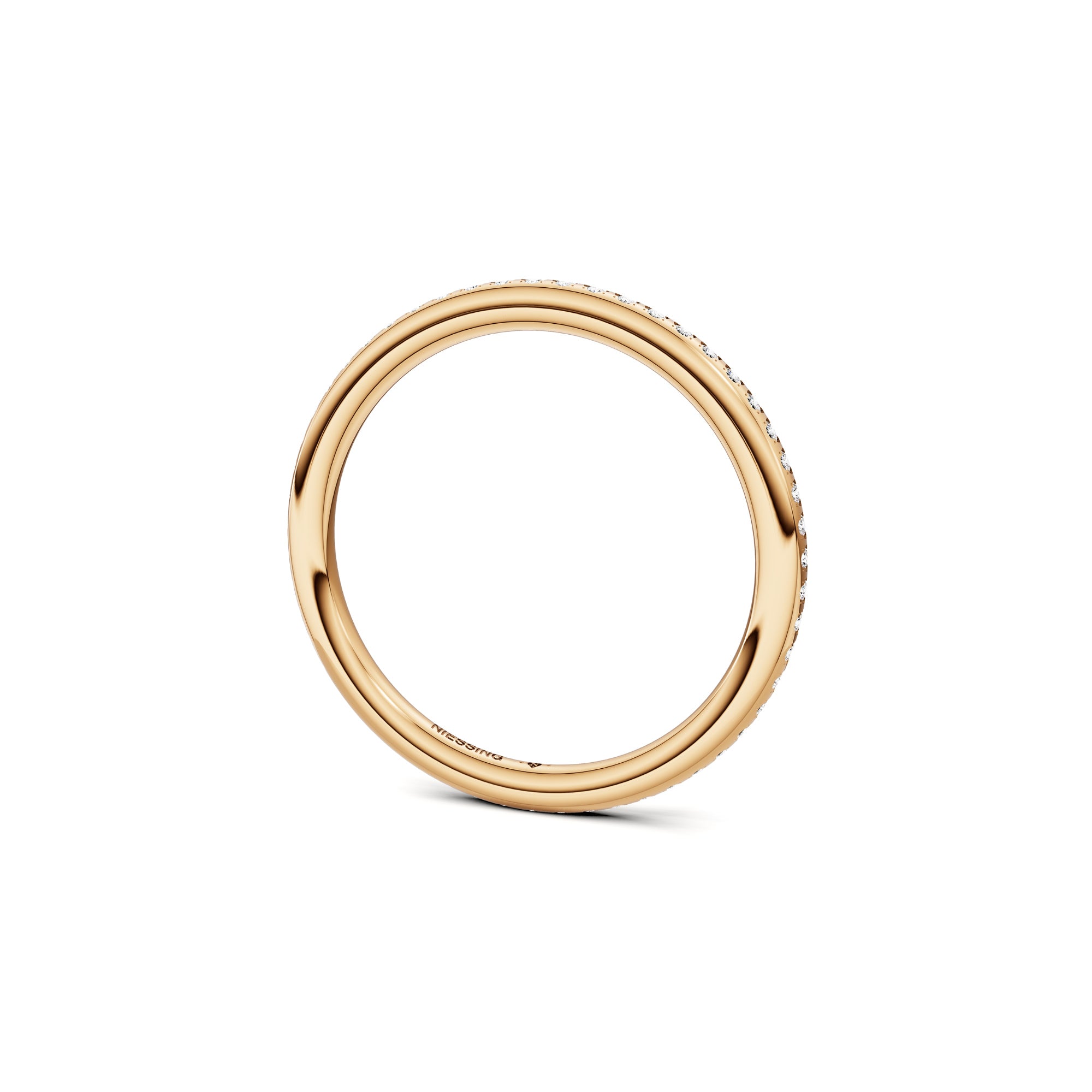 Niessing Satellite Fine Ring (N281970-gvs2-gloss-fr) mit Diamant