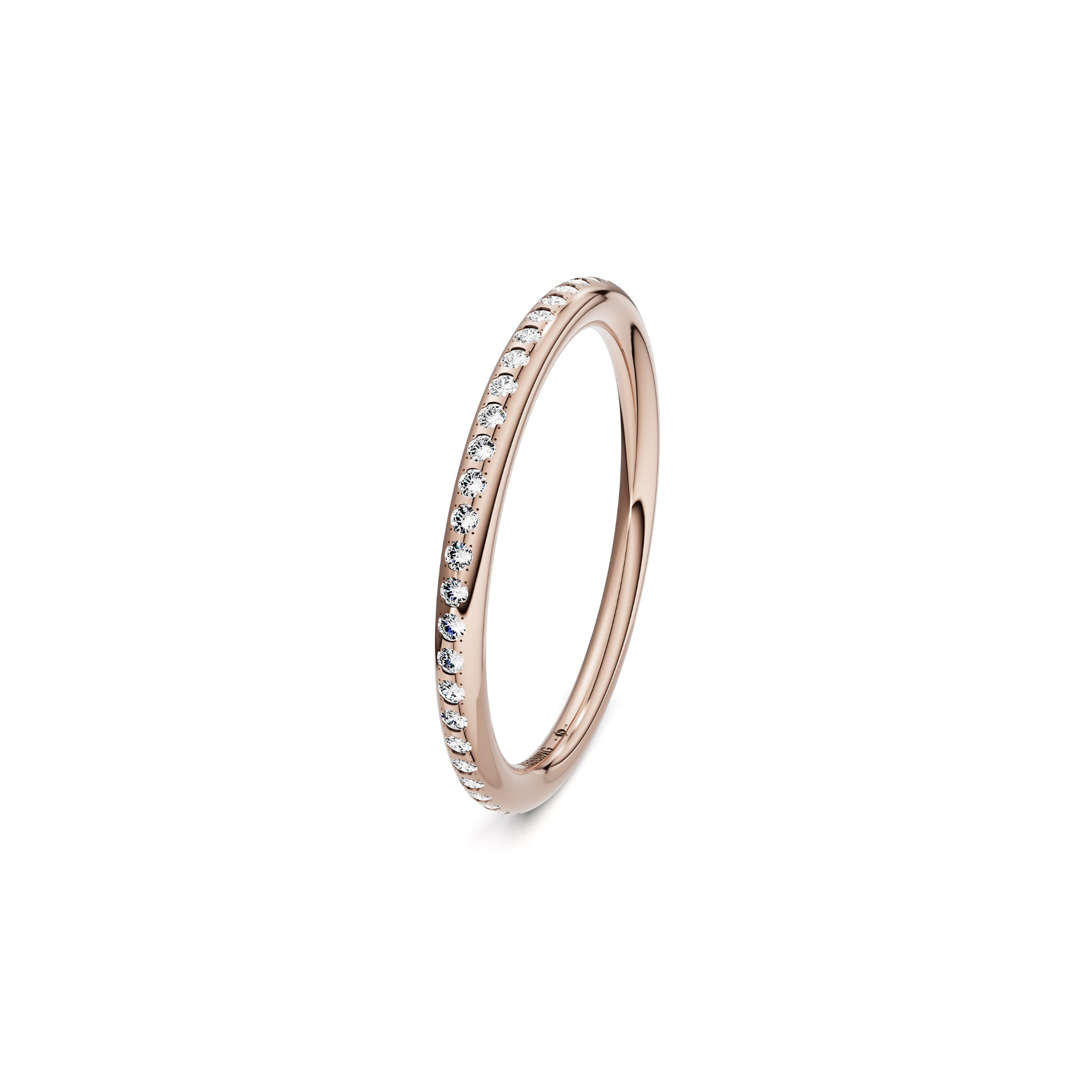 Niessing Satellite Fine Ring (N281970-gvs2-gloss-rw) mit Diamant