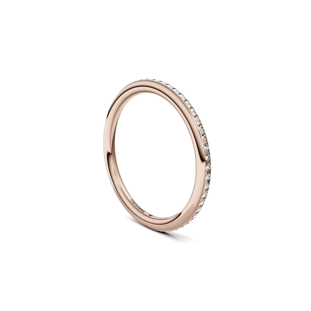 Niessing Satellite Fine Ring (N281970-gvs2-gloss-rw) mit Diamant