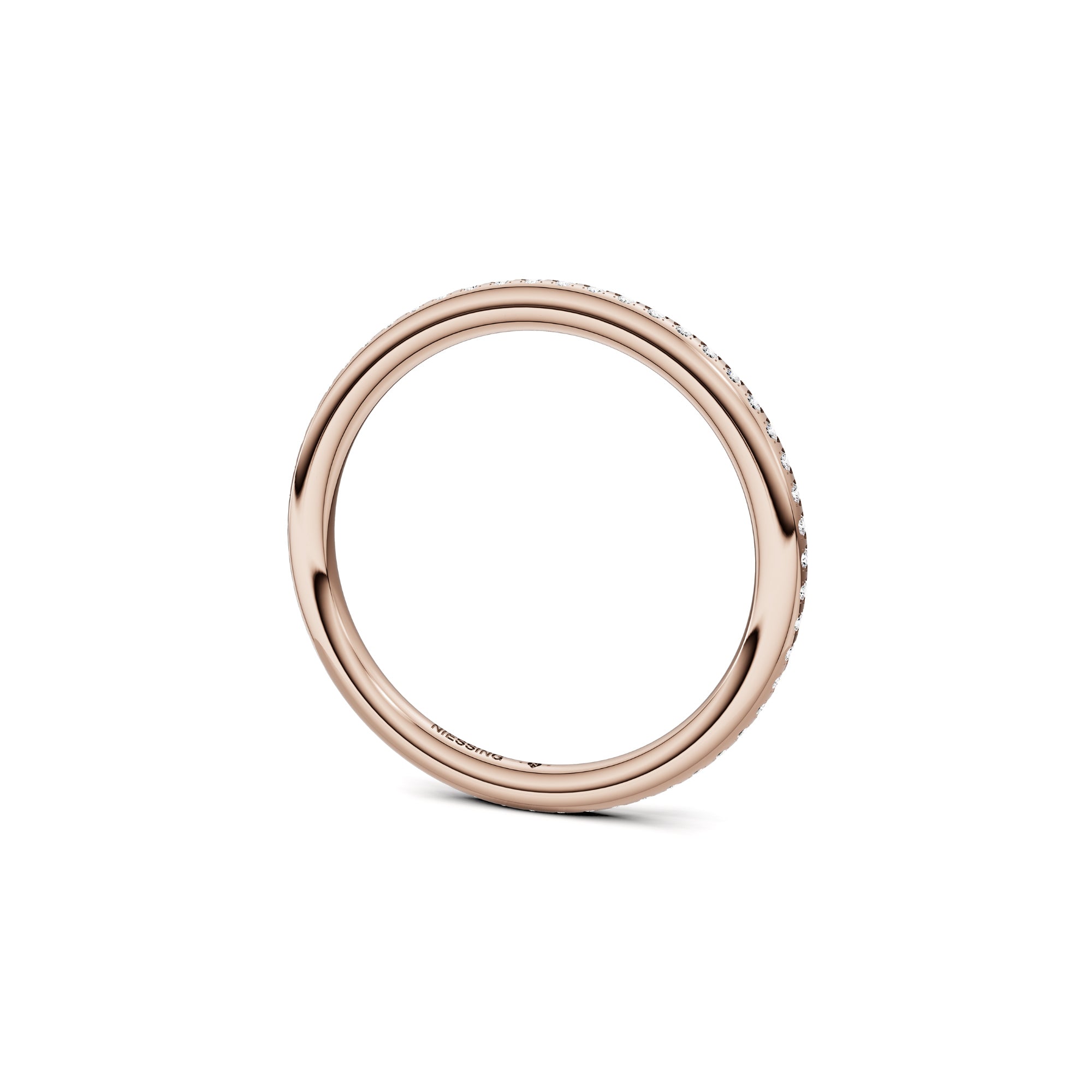 Niessing Satellite Fine Ring (N281970-gvs2-gloss-rw) mit Diamant