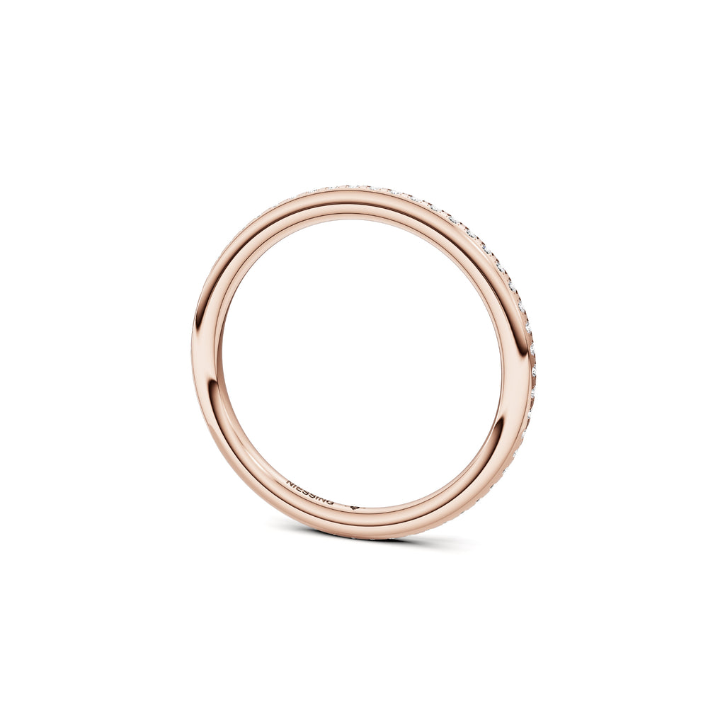 Niessing Satellite Fine Ring (N281970-gvs2-gloss-sug) mit Diamant