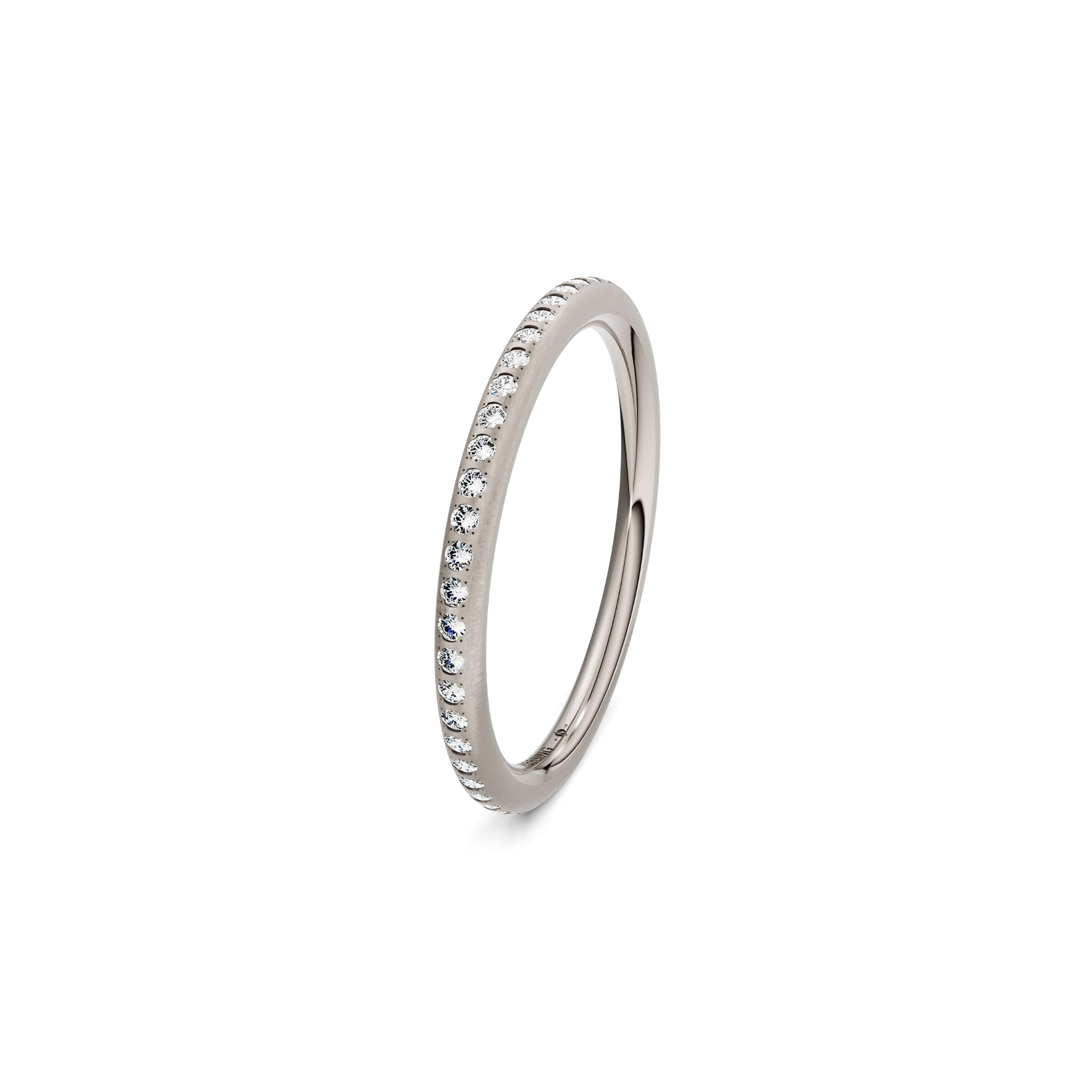 Niessing Satellite Fine Ring (N281970-gvs2-nature-fg) mit Diamant