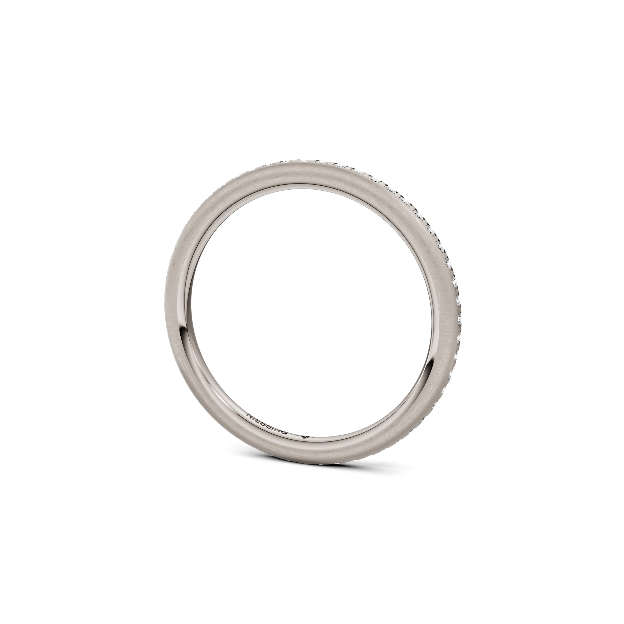 Niessing Satellite Fine Ring (N281970-gvs2-nature-fg) mit Diamant