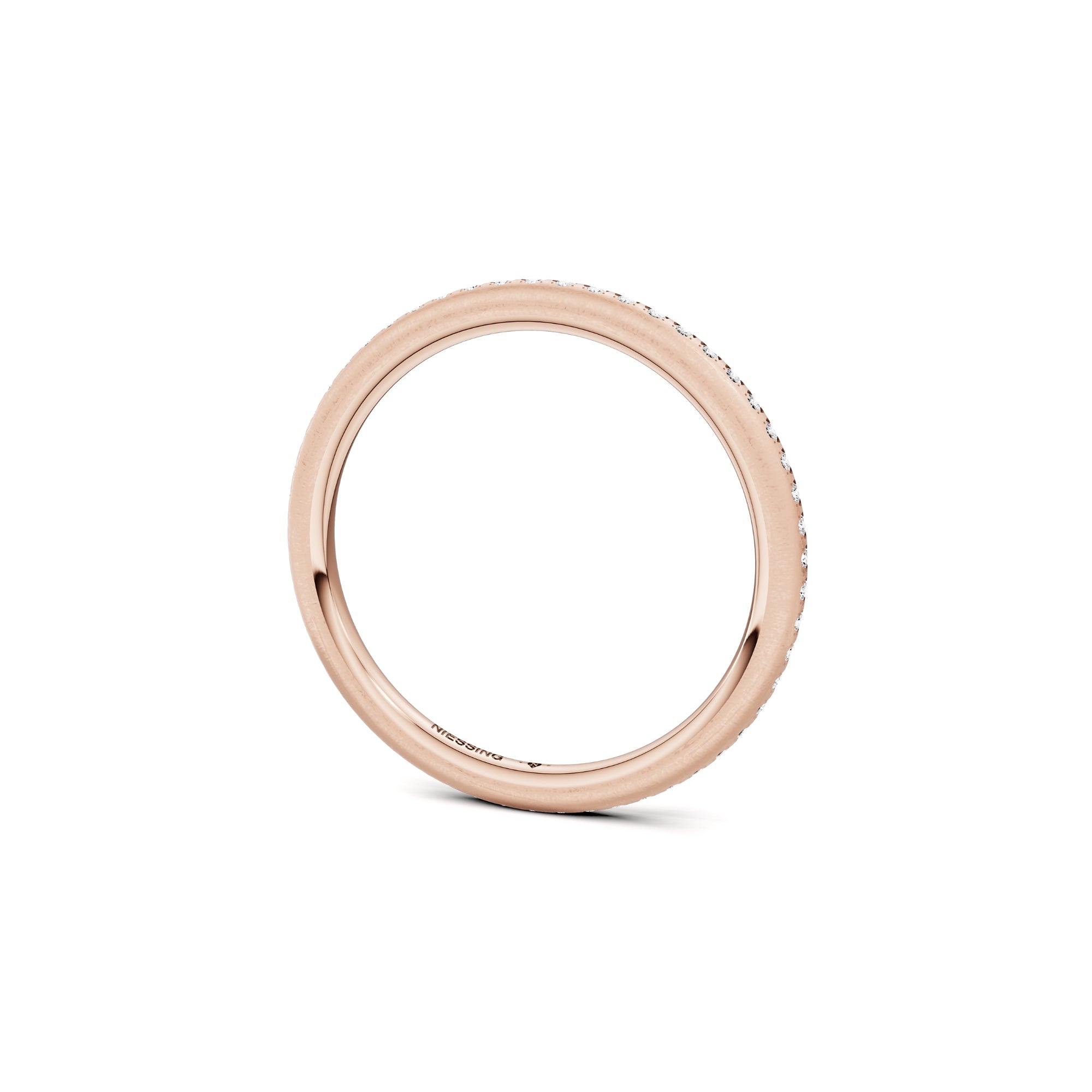Niessing Satellite Fine Ring (N281970-gvs2-nature-sug) mit Diamant