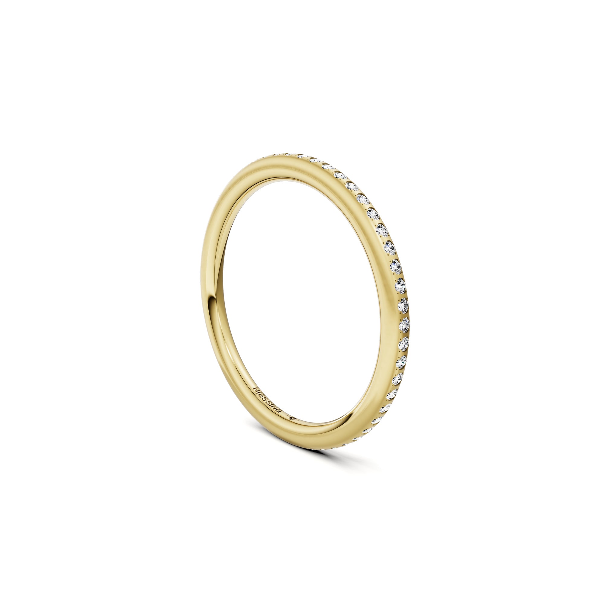 Niessing Satellite Fine Ring (N281970-gvs2-satin-cy) mit Diamant