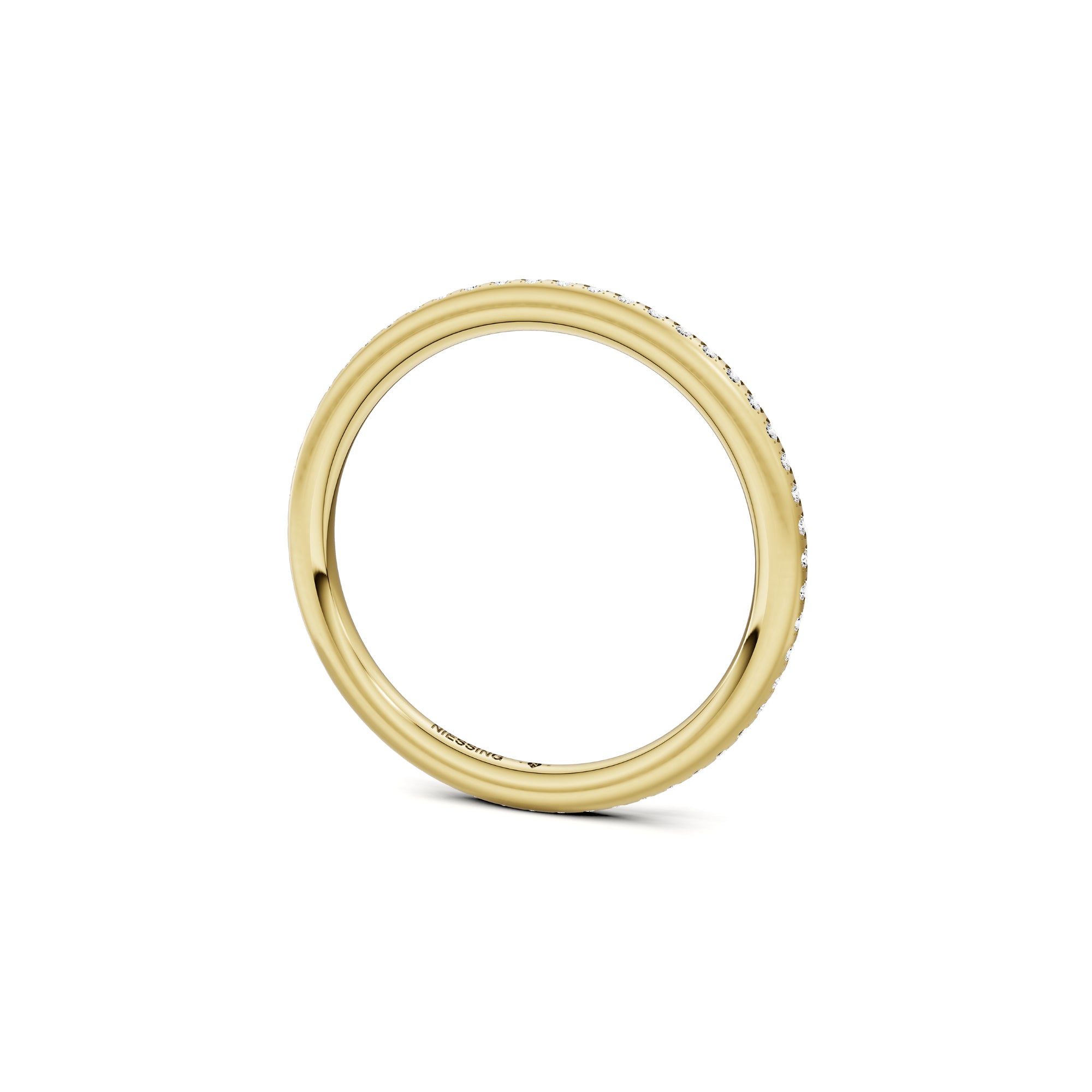Niessing Satellite Fine Ring (N281970-gvs2-satin-cy) mit Diamant