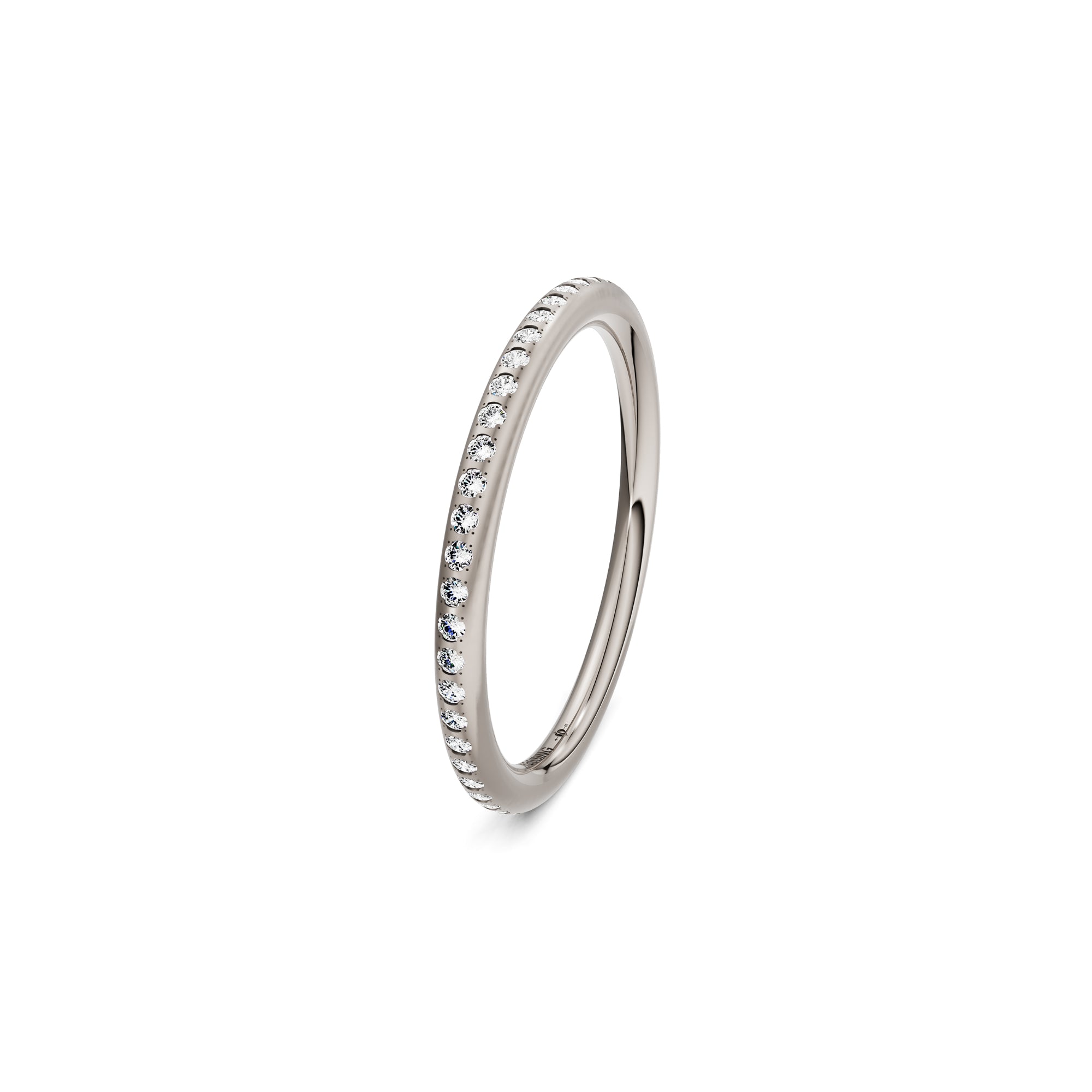 Niessing Satellite Fine Ring (N281970-gvs2-satin-fg) mit Diamant