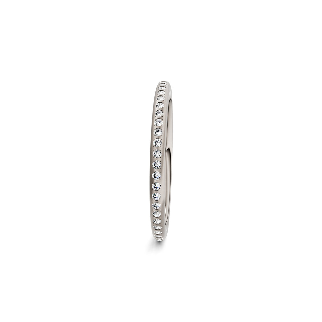 Niessing Satellite Fine Ring (N281970-gvs2-satin-fg) mit Diamant